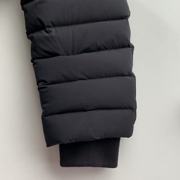 Mackage Ribbed Black Hooded Jacket - Picture 8 of 16